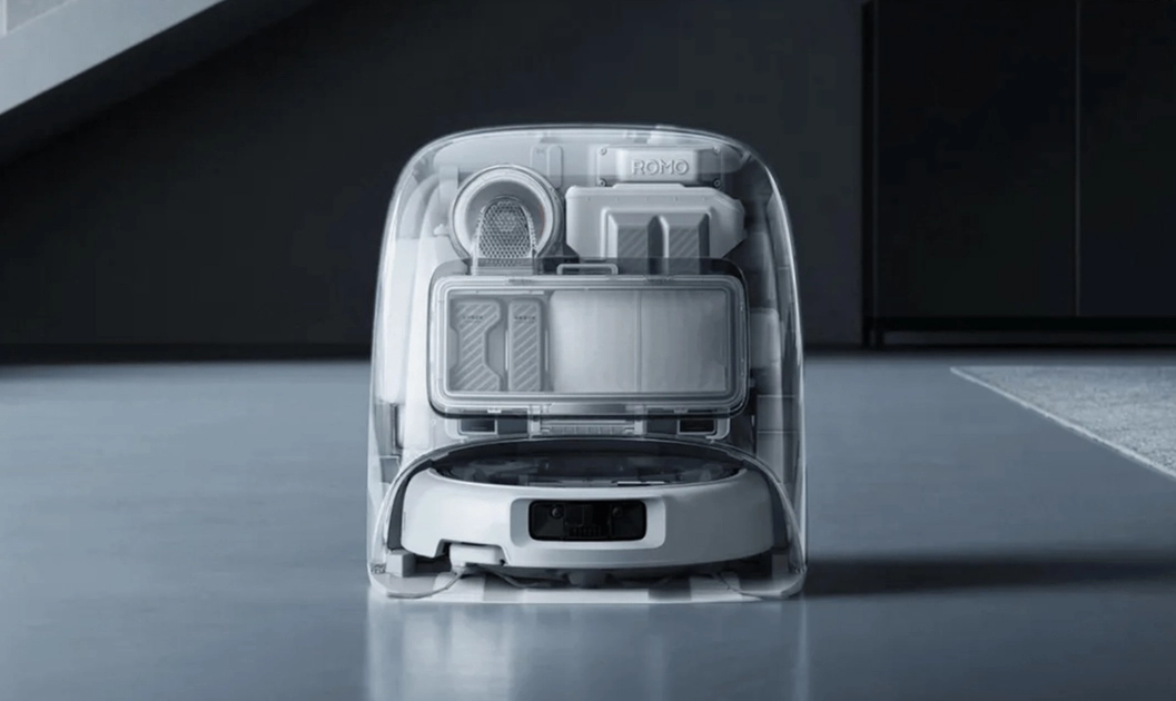 DJI ROMO: Aspirapolvere robot dai creatori di droni