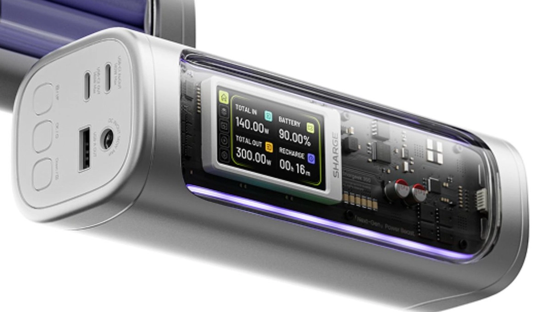 Power bank Shargeek 300: Potenza portatile in tasca