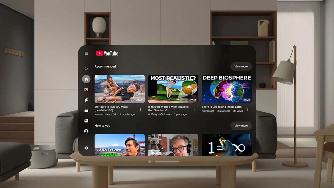 Come guardare YouTube tramite Apple Vision Pro