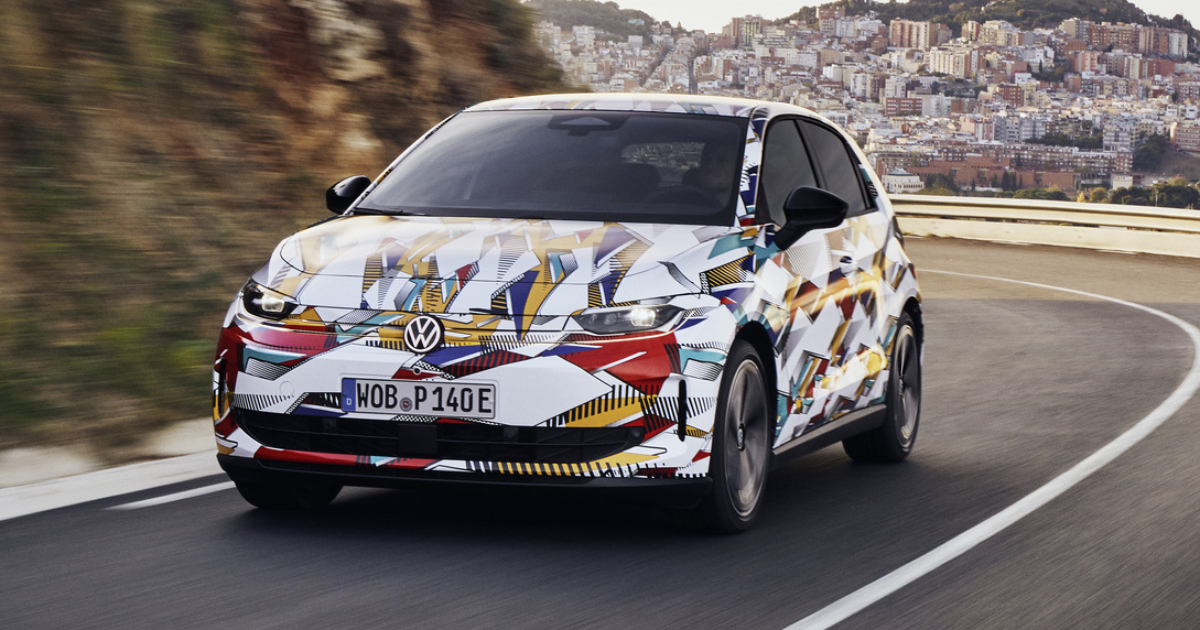 Prototipo Volkswagen ID. Polo in test su strada