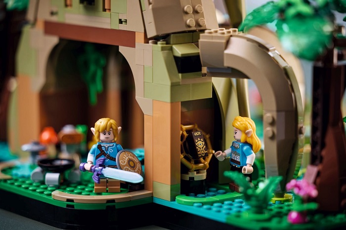 In un'interessante collaborazione tra Nintendo e LEGO, è stato annunciato il primo costruttore a tema The Legend of Zelda che permetterà di assemblare due varianti del Grande Albero di Deku.-4