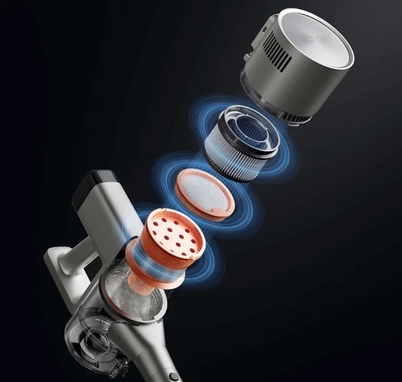 Immagine ravvicinata dell'aspirapolvere verticale Xiaomi G30 Max Immagine ravvicinata dell'aspirapolvere verticale Xiaomi G30 Max