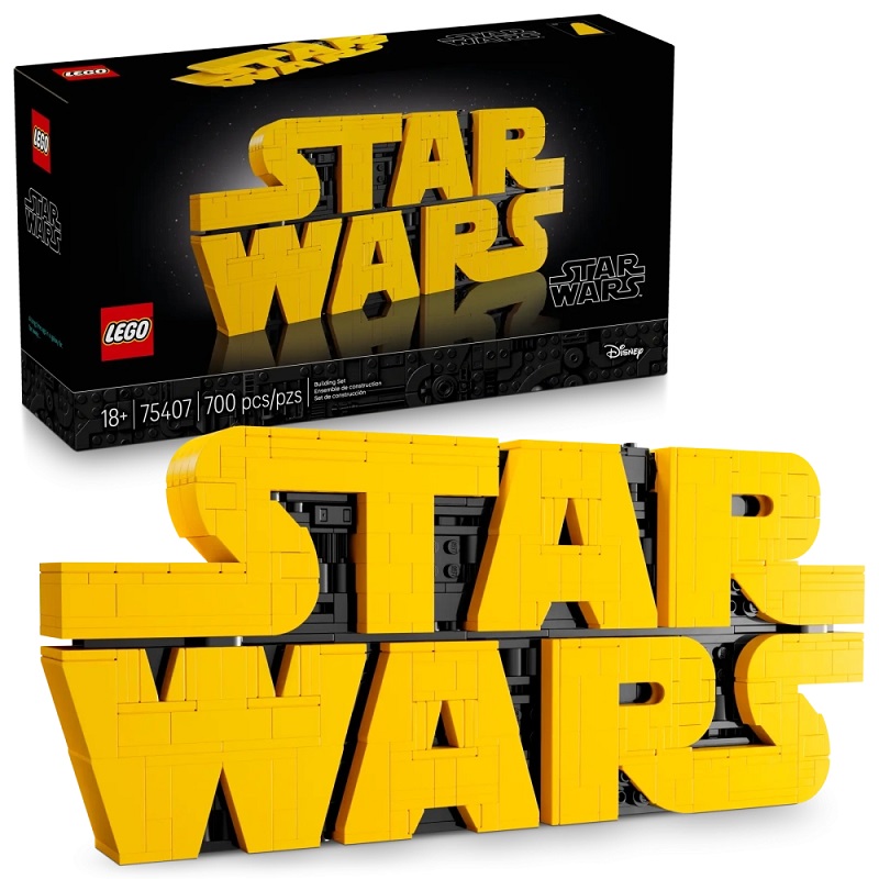 Set di costruzioni Lego Brick-Built Star Wars Logo Set di costruzioni Lego Brick-Built Star Wars Logo