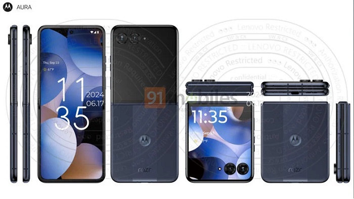 Motorola si prepara a presentare una nuova versione del suo smartphone pieghevole, il Razr 50 Ultra.-2 Motorola si prepara a presentare una nuova versione del suo smartphone pieghevole, il Razr 50 Ultra.-2