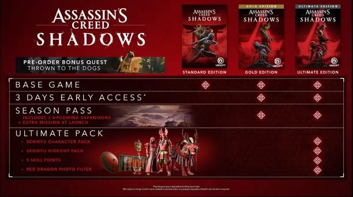 Ubisoft ha presentato un'edizione deluxe da collezione di Assassin's Creed Shadows: i fan del franchise non potranno lasciarsela sfuggire-2 Ubisoft ha presentato un'edizione deluxe da collezione di Assassin's Creed Shadows: i fan del franchise non potranno lasciarsela sfuggire-2