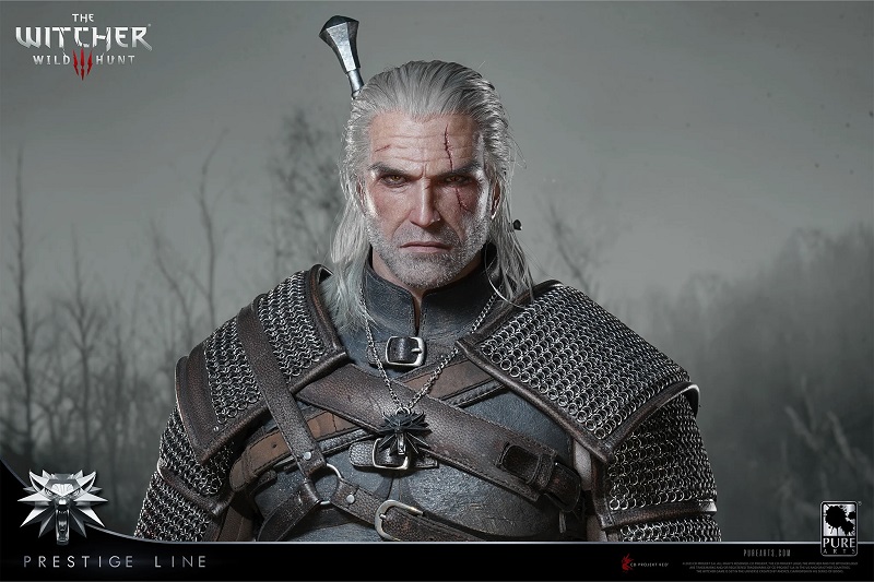 La figura di Geralt da The Witcher La figura di Geralt da The Witcher