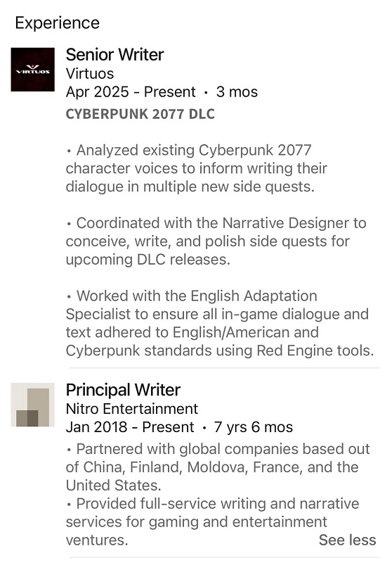 Immagine 1 da Cyberpunk 2077 Immagine 1 da Cyberpunk 2077