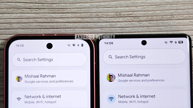 Confronto delle interfacce di Android: attuale e aggiornato
