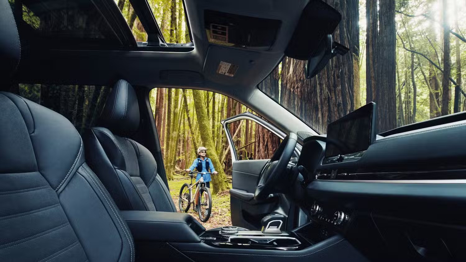 Interni della Mitsubishi Outlander 2025 Trail Edition Interni della Mitsubishi Outlander 2025 Trail Edition