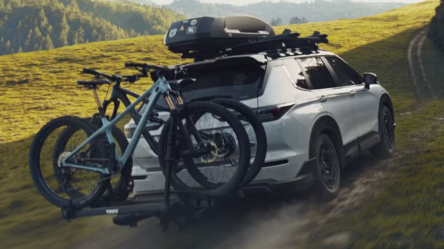 Dettagli della rifinitura della Mitsubishi Outlander 2025 Trail Edition Dettagli della rifinitura della Mitsubishi Outlander 2025 Trail Edition