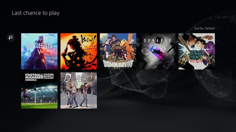 Games leaving PS Plus in November