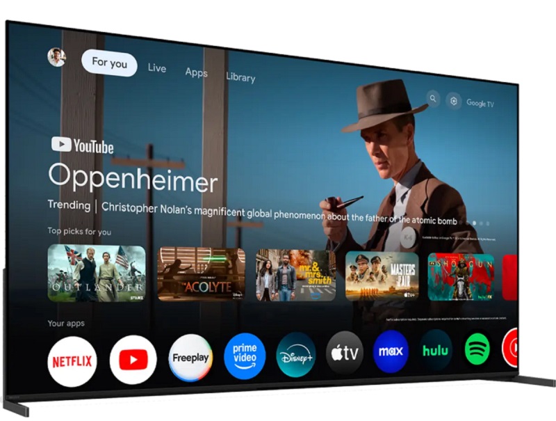 Design del Sony Bravia 8 II