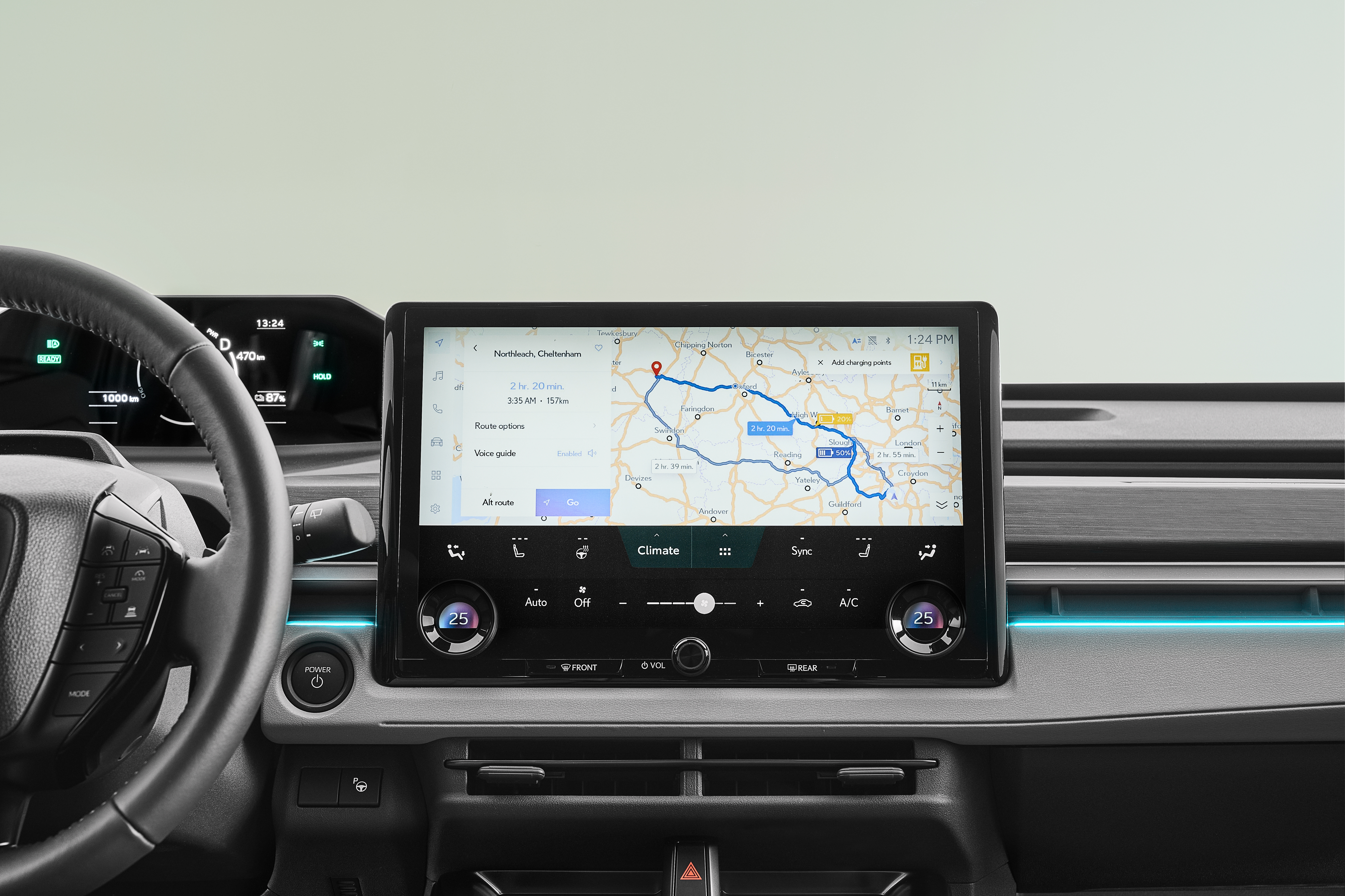 Interni di Toyota C-HR+ Interni di Toyota C-HR+