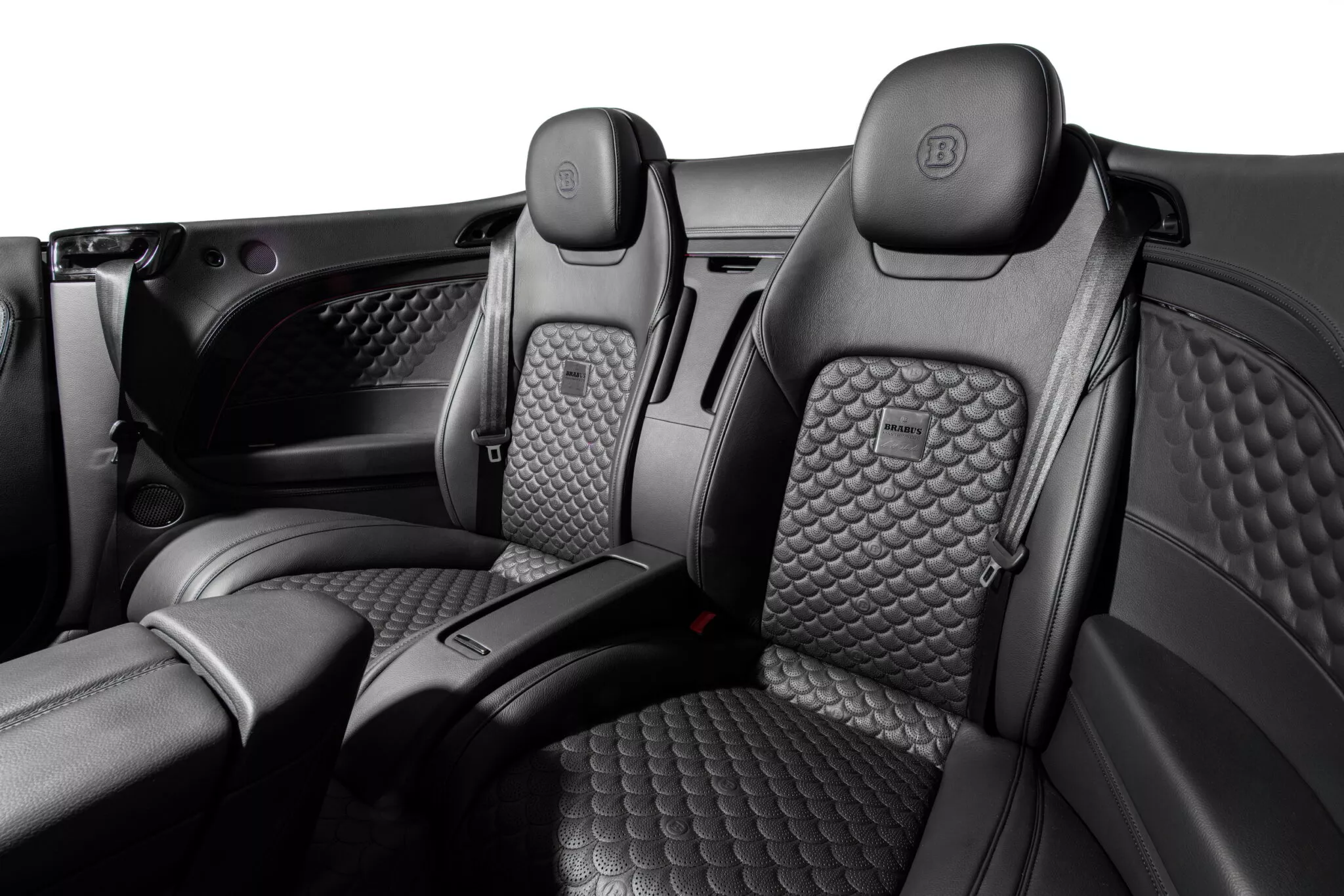 Dettagli decorativi interni del Brabus 900