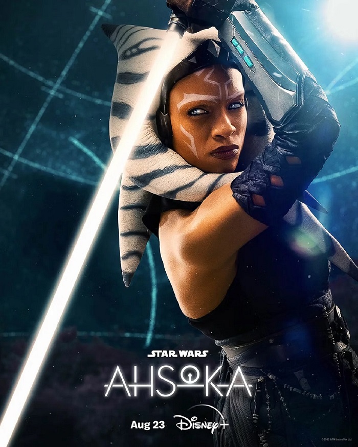 Vecchi amici e nuovi nemici: La Disney ha rilasciato dei poster con i personaggi principali della serie Ahsoka-2 Vecchi amici e nuovi nemici: La Disney ha rilasciato dei poster con i personaggi principali della serie Ahsoka-2
