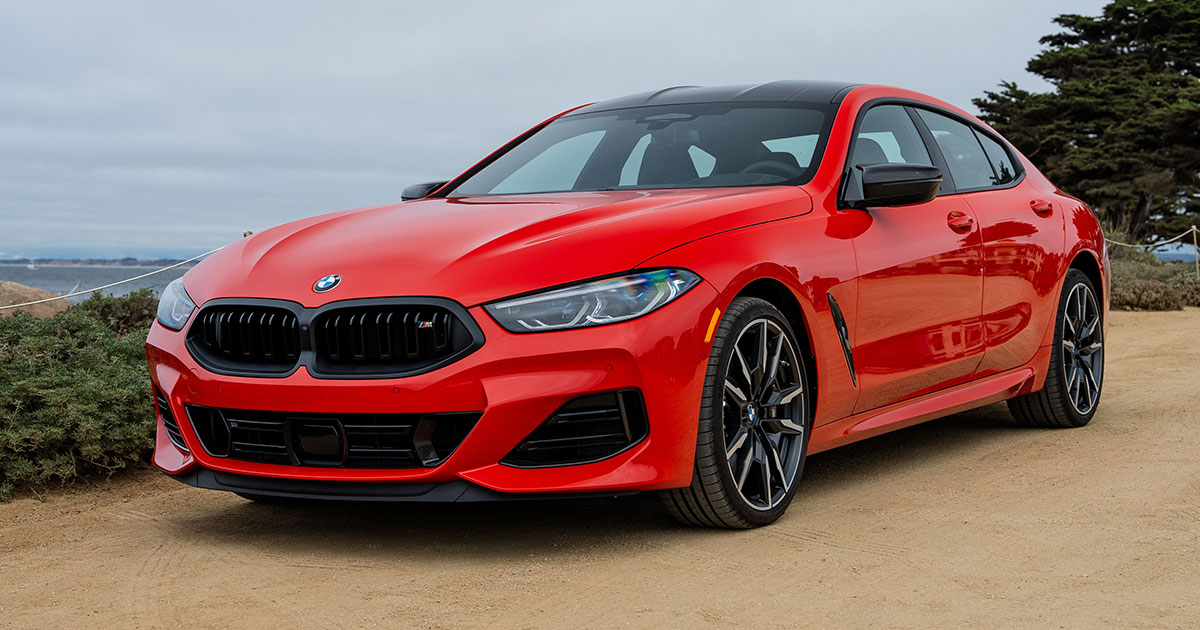BMW M850i Edition M Heritage in rosso BMW M850i Edition M Heritage in rosso