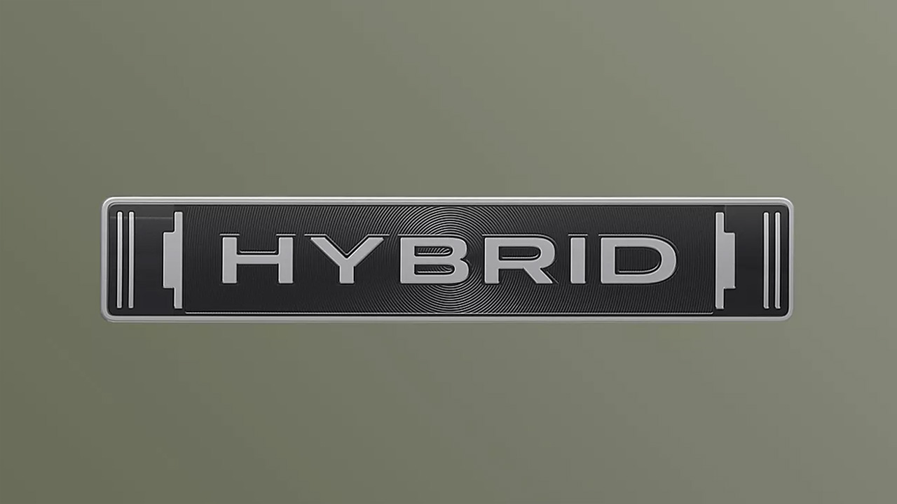La designazione "Hybrid" di Subaru.
