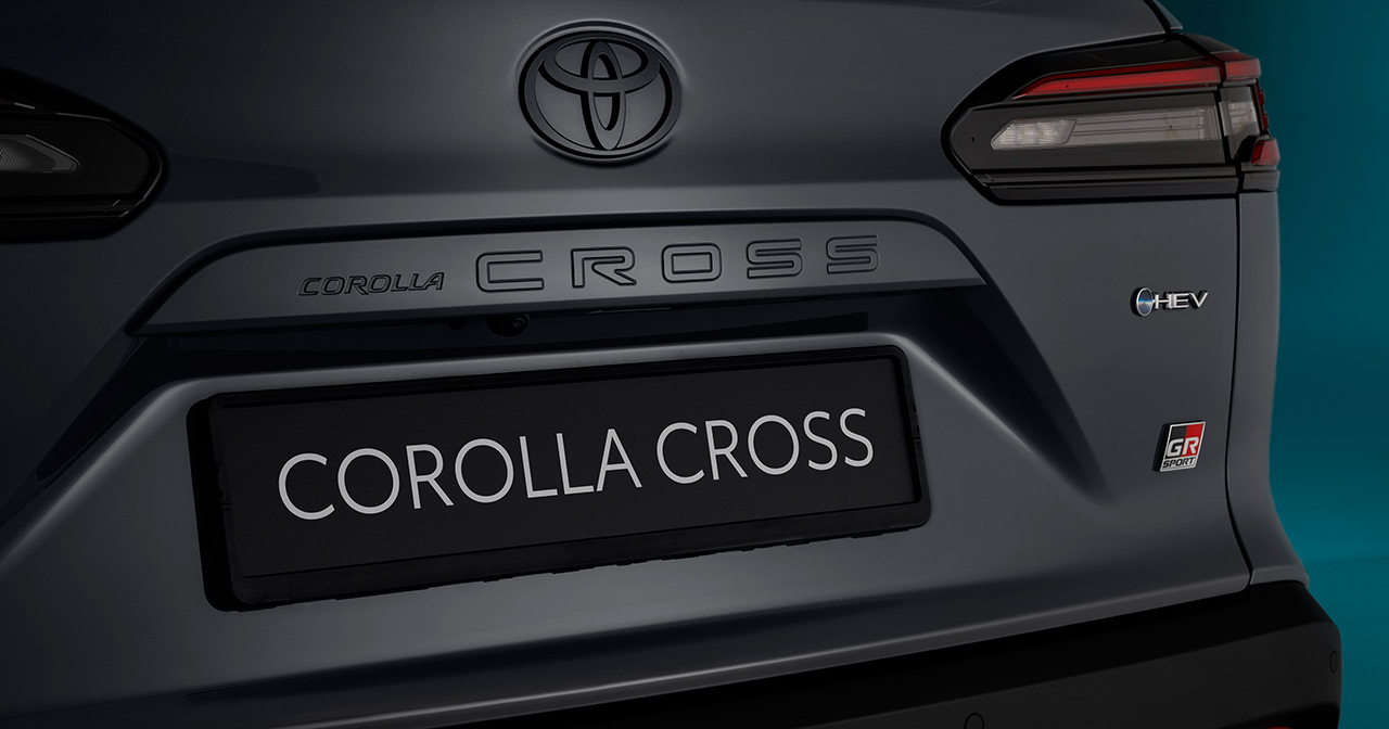 Dettagli della Toyota Corolla Cross GR Sport Dettagli della Toyota Corolla Cross GR Sport