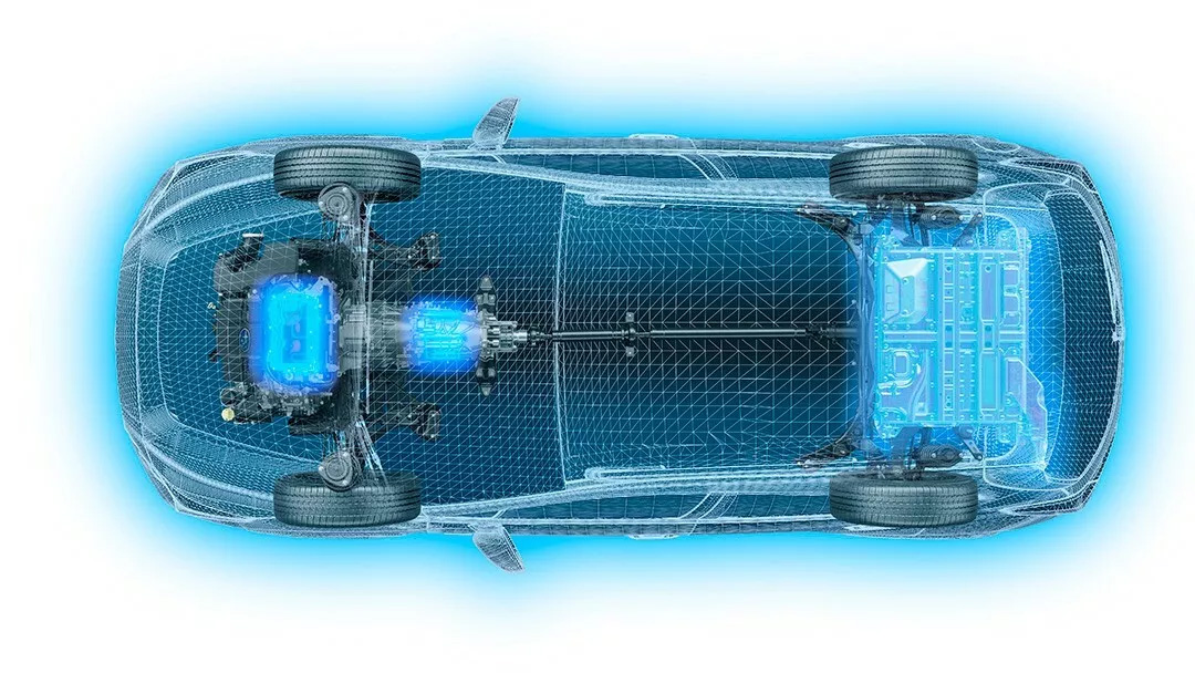 Sistema ibrido della Subaru Crosstrek