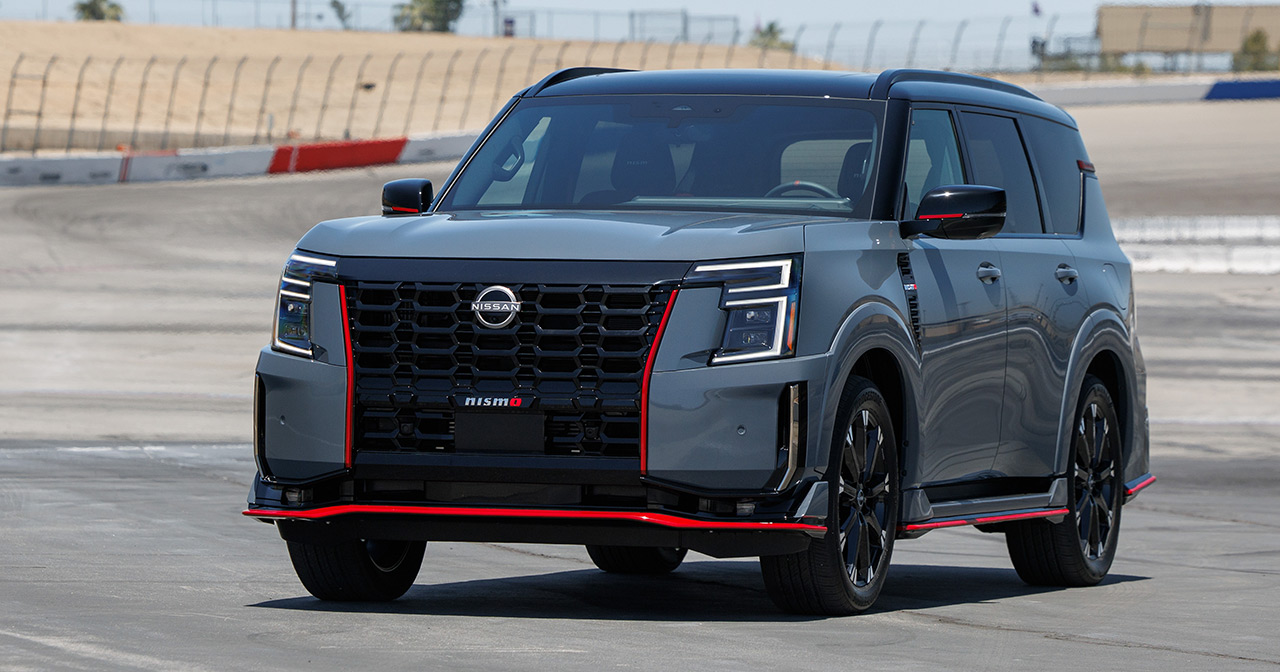 Nissan Armada NISMO 2026 - vista frontale Nissan Armada NISMO 2026 - vista frontale
