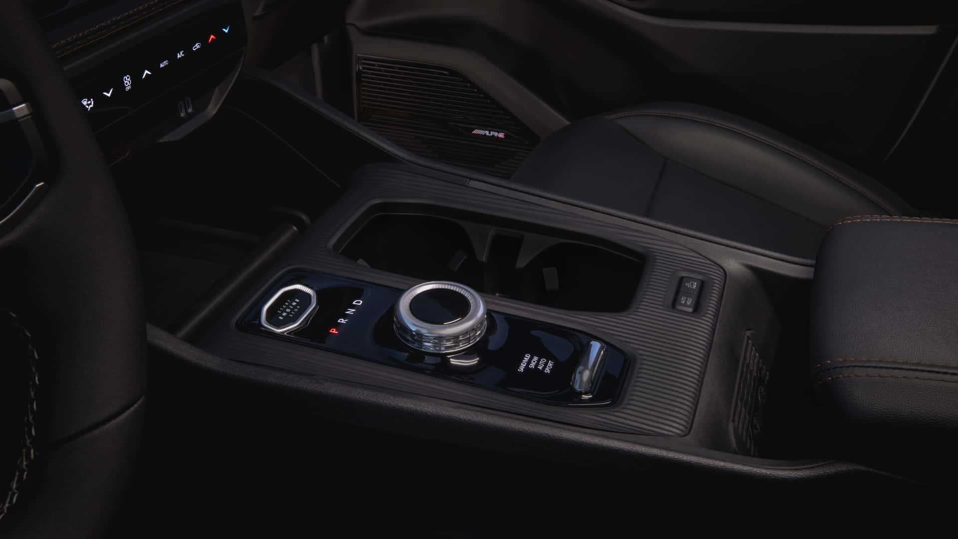 Console centrale della nuova Jeep Cherokee 2026 Console centrale della nuova Jeep Cherokee 2026