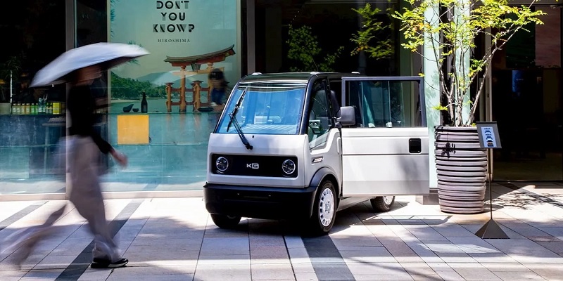 Interno del veicolo elettrico mibot mini EV Interno del veicolo elettrico mibot mini EV