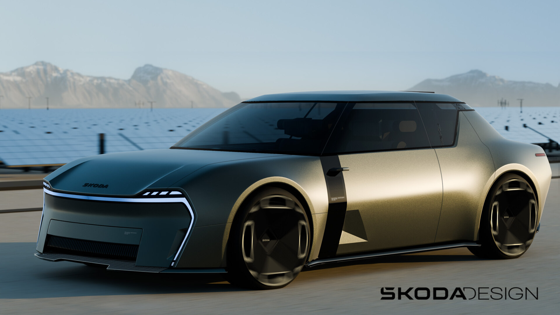 Design moderno di Skoda 1000 MBX Design moderno di Skoda 1000 MBX