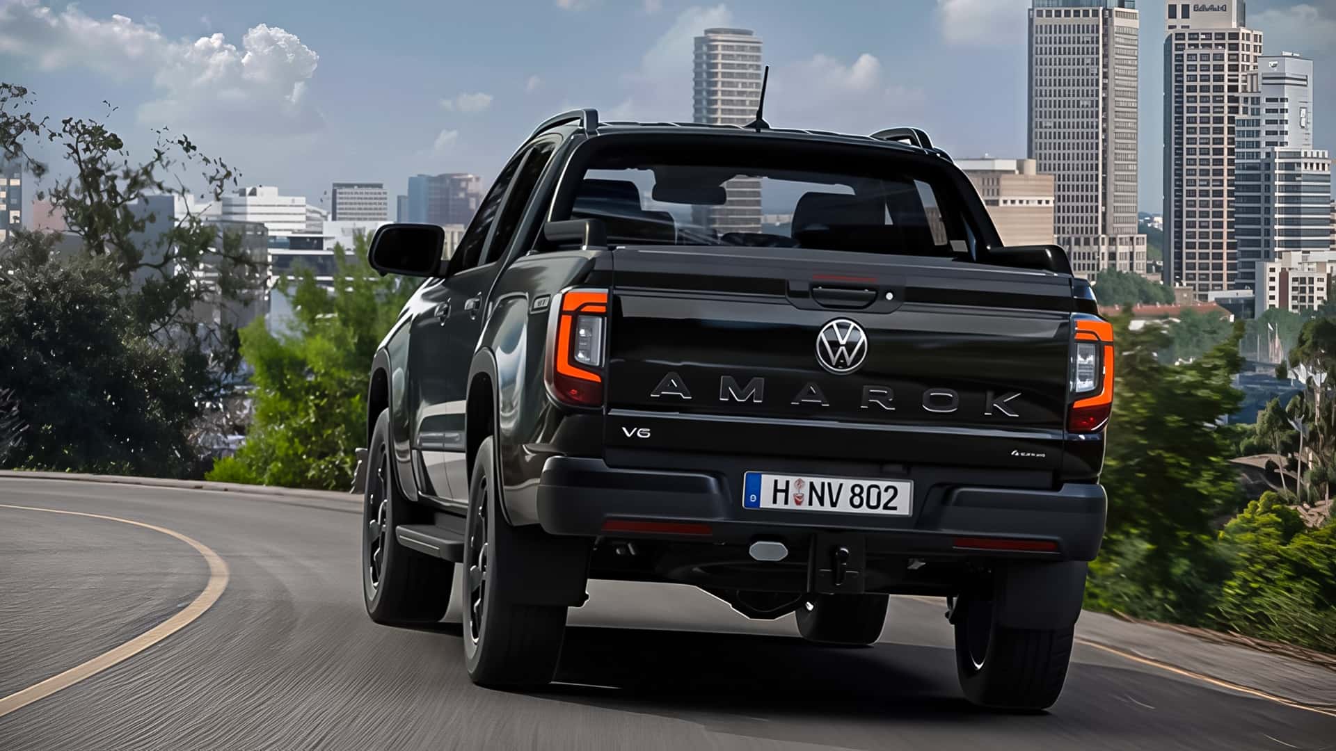 Luce Posteriore del Volkswagen Amarok Dark Label
