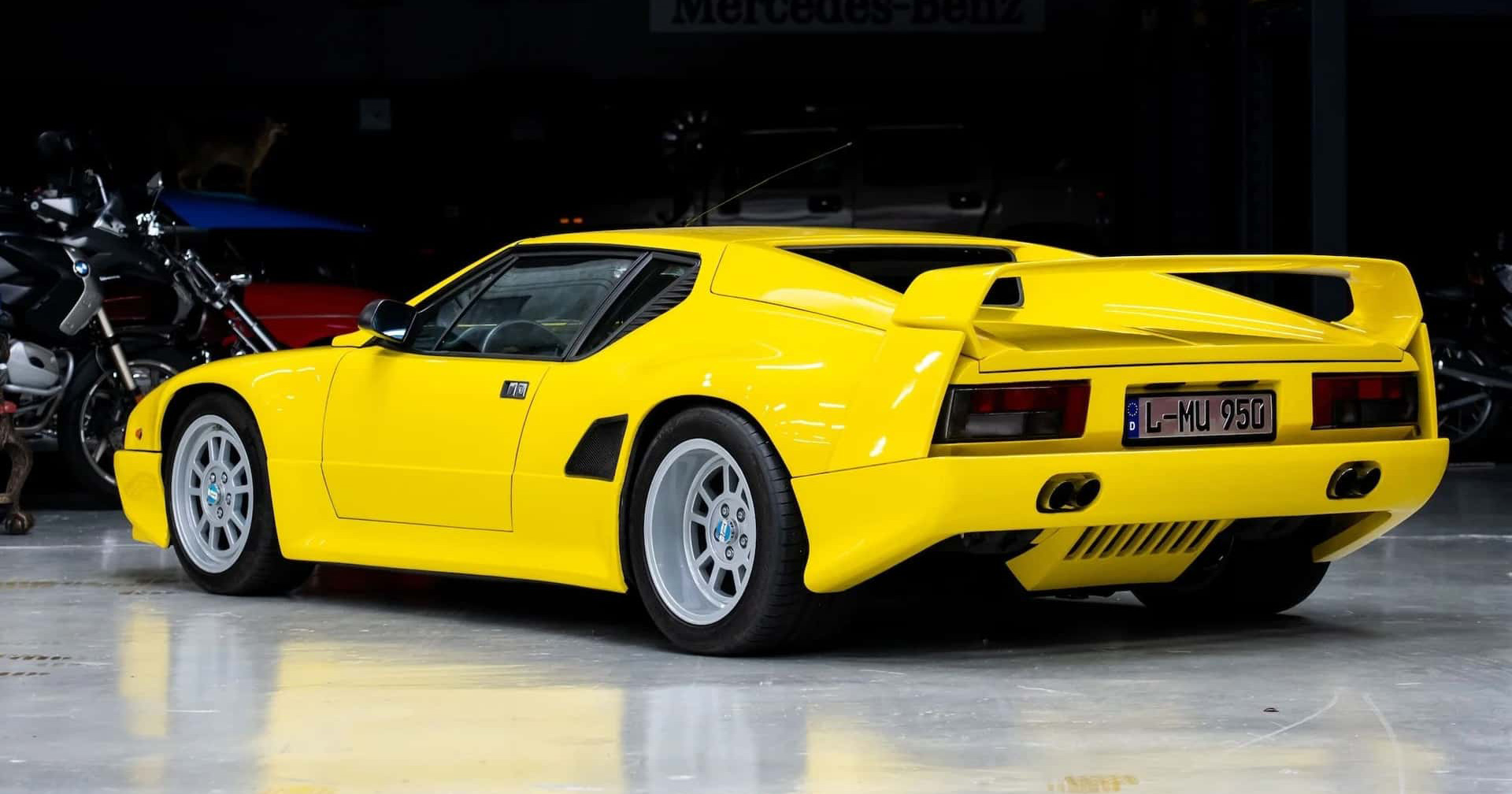 De Tomaso Pantera 90 Si in movimento De Tomaso Pantera 90 Si in movimento
