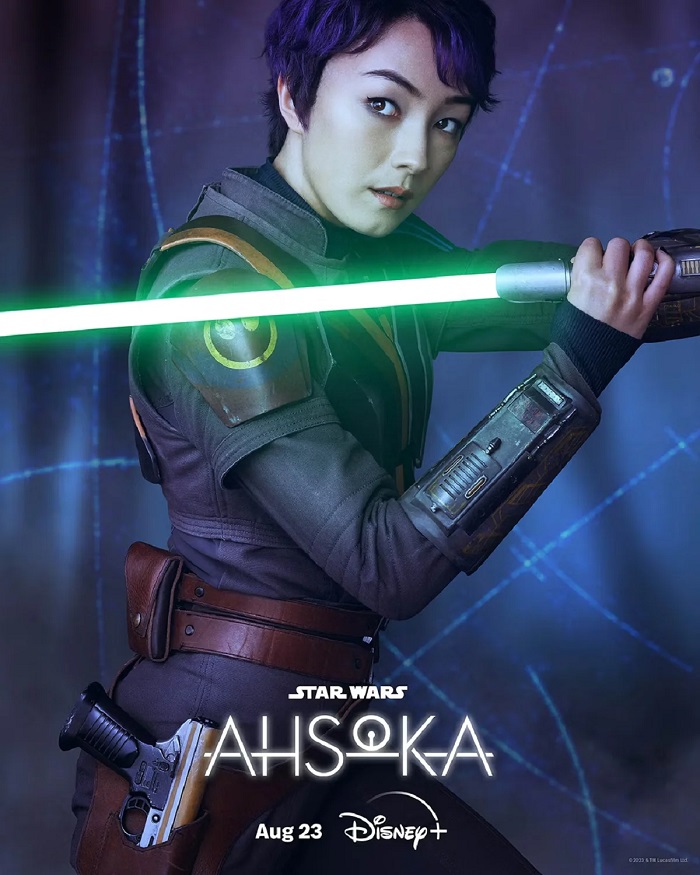 Vecchi amici e nuovi nemici: La Disney ha rilasciato dei poster con i personaggi principali della serie Ahsoka-3 Vecchi amici e nuovi nemici: La Disney ha rilasciato dei poster con i personaggi principali della serie Ahsoka-3