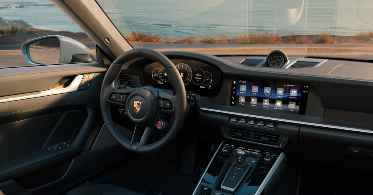 Motore della Porsche 911 Carrera 4S