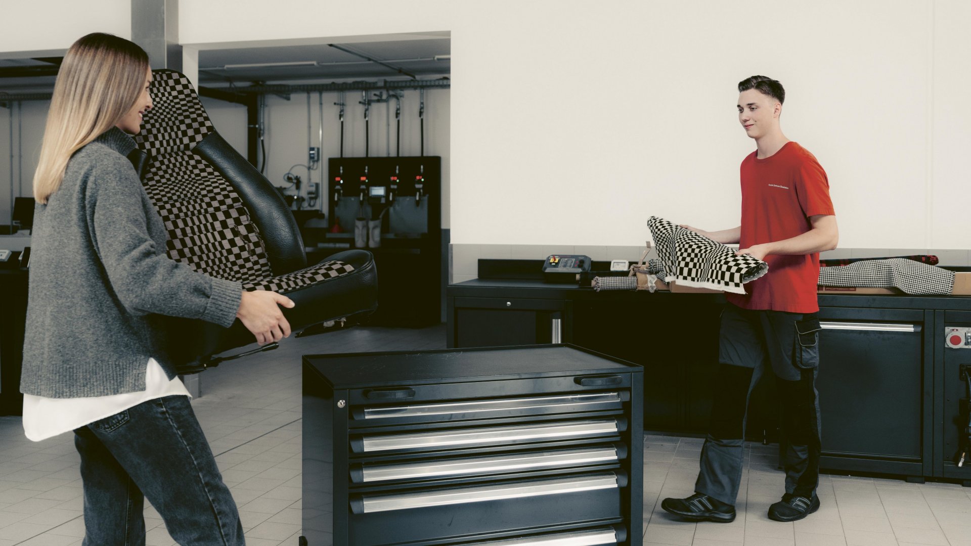 Tessuti Porsche in tutte le dimensioni