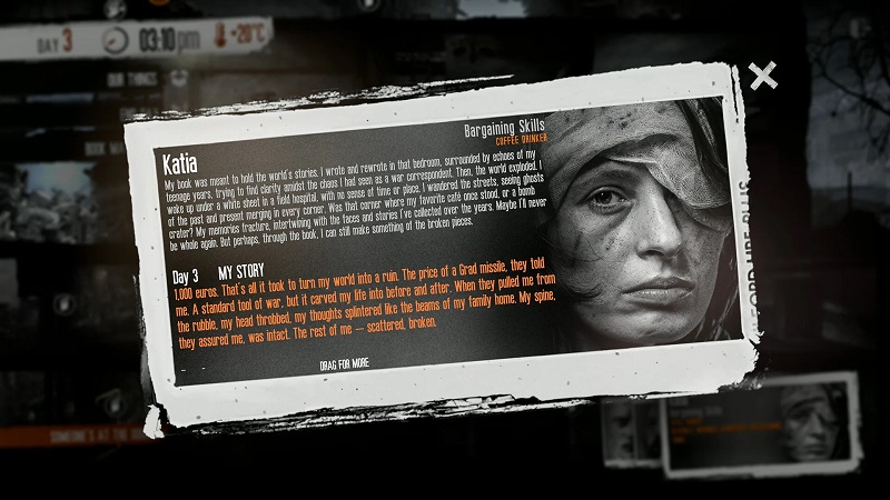 11 bit sosterrà le vittime di guerra: Gli sviluppatori di This War of Mine rilasceranno il DLC di beneficenza Forget Celebrations, i cui profitti saranno devoluti a enti di beneficenza.-4 11 bit sosterrà le vittime di guerra: Gli sviluppatori di This War of Mine rilasceranno il DLC di beneficenza Forget Celebrations, i cui profitti saranno devoluti a enti di beneficenza.-4
