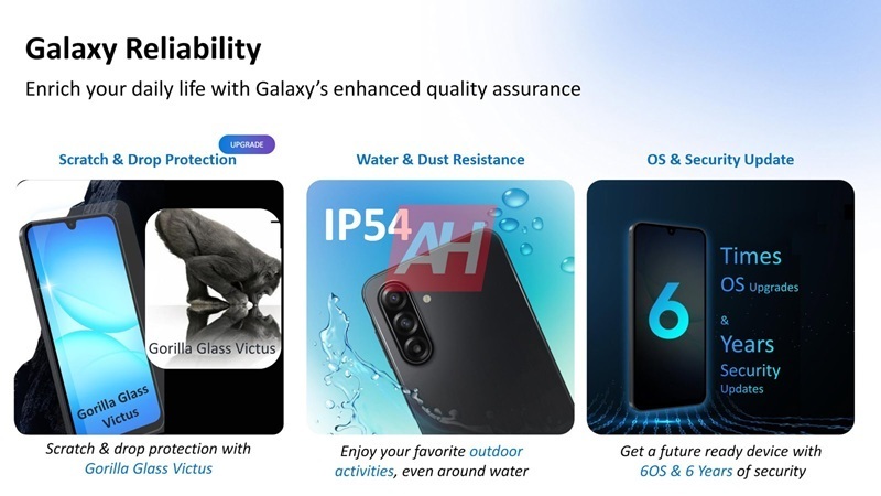 Galaxy A17 with One UI 7