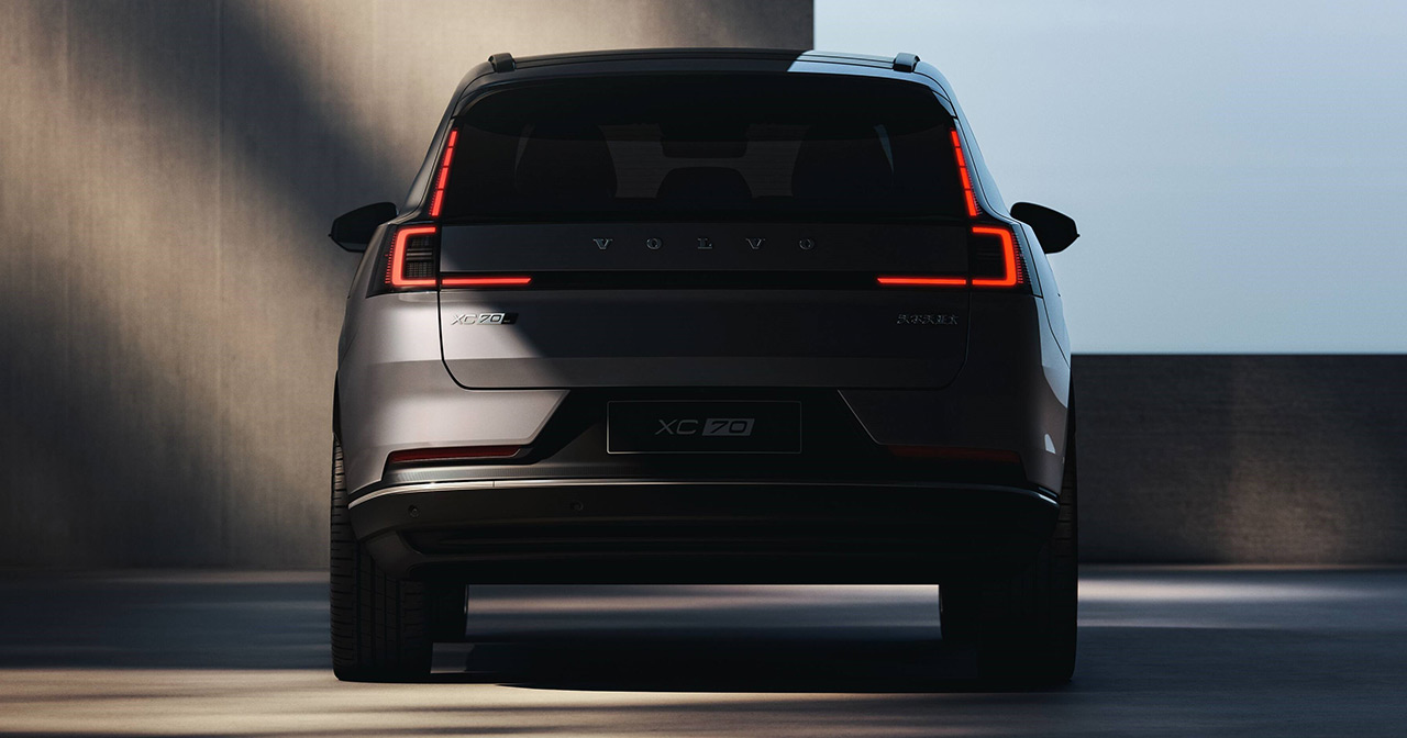 La nuova Volvo XC70, di lato La nuova Volvo XC70, di lato