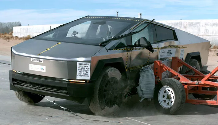 Sicurezza del Cybertruck Tesla