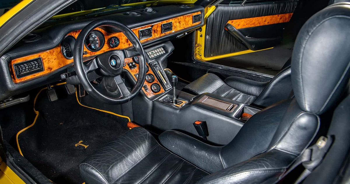 Interni De Tomaso Pantera 90 Si Interni De Tomaso Pantera 90 Si