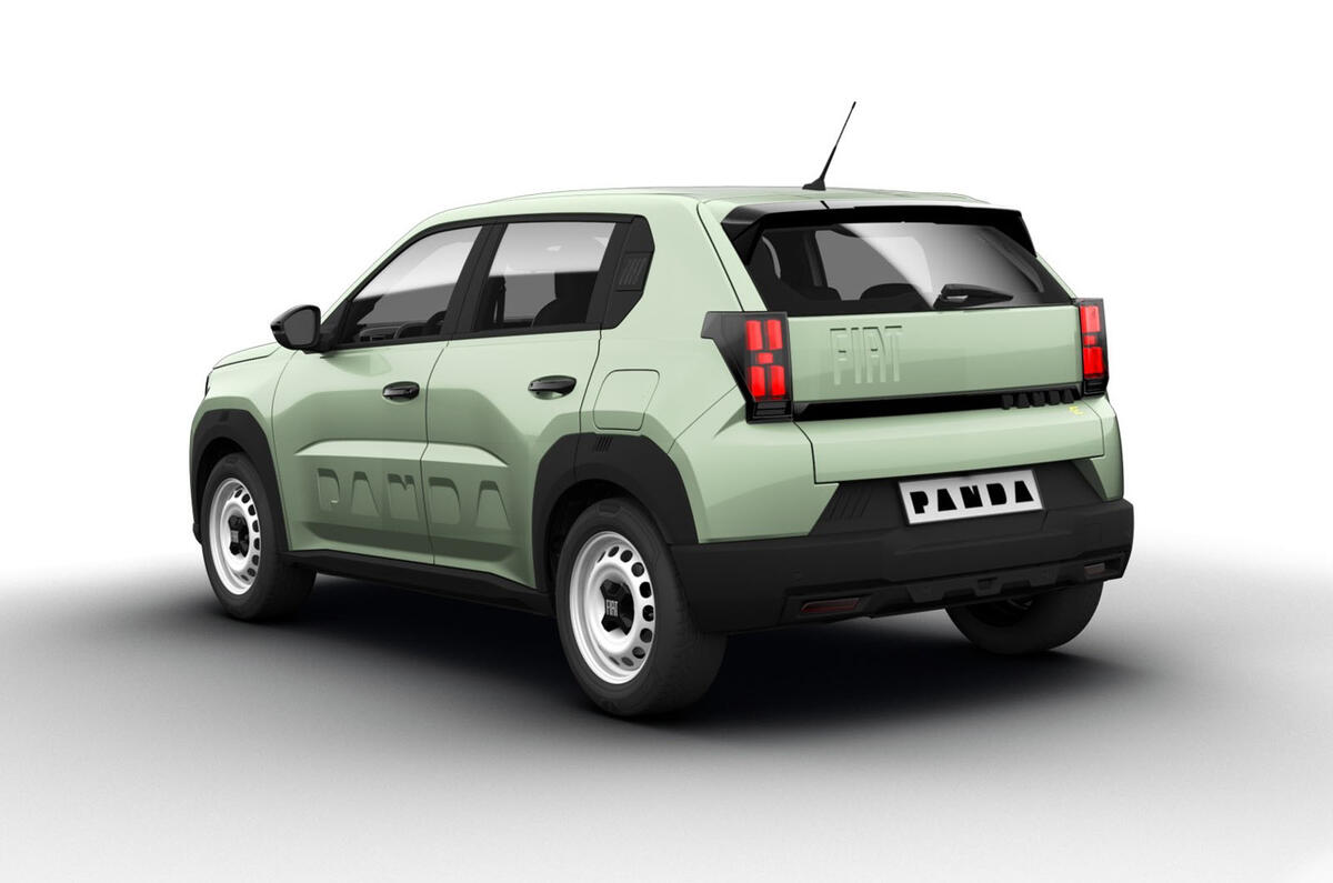 Interno della Fiat Grande Panda