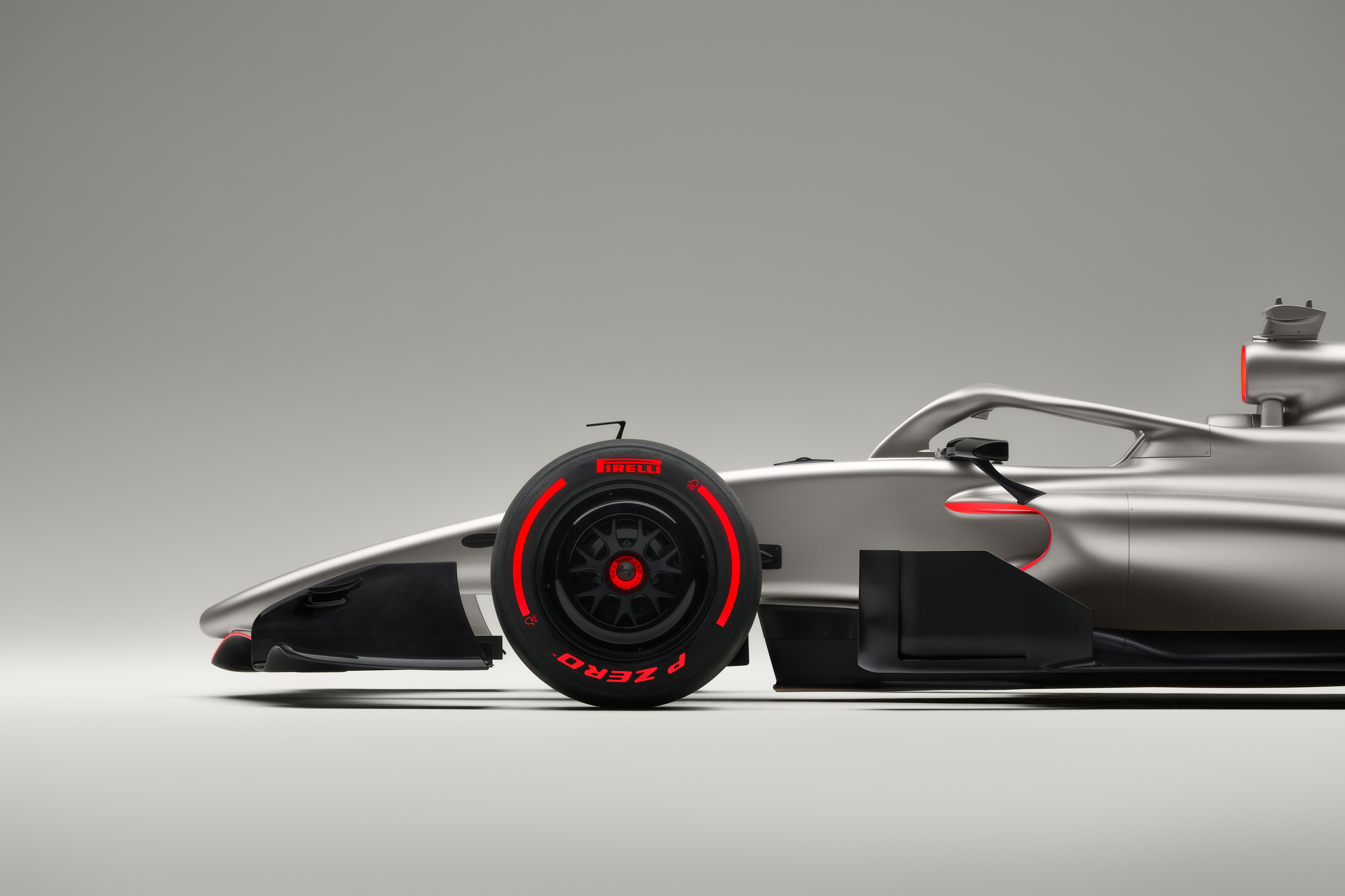 Vista posteriore del concept Audi R26