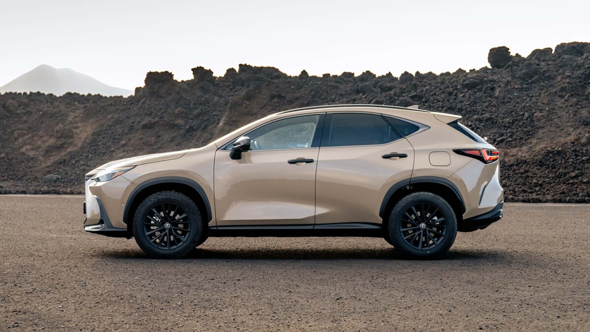 Lexus NX Overtrail in movimento