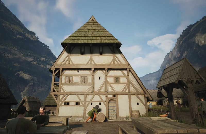 La prossima patch principale aggiungerà due nuove mappe a Manor Lords, la possibilità di migliorare gli edifici e una distribuzione aggiornata di birra e merci - sono stati pubblicati degli screenshot.-8
