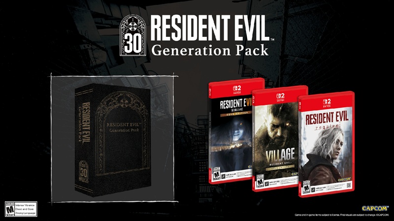 Immagine Generation Pack per Switch 2 Resident Evil Requiem