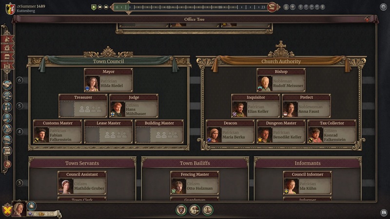 Screenshot del gioco The Guild: Europa 1410 Screenshot del gioco The Guild: Europa 1410
