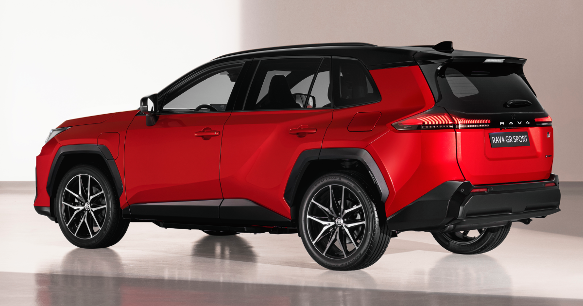 Design sportivo del Toyota RAV4 GR Sport Design sportivo del Toyota RAV4 GR Sport