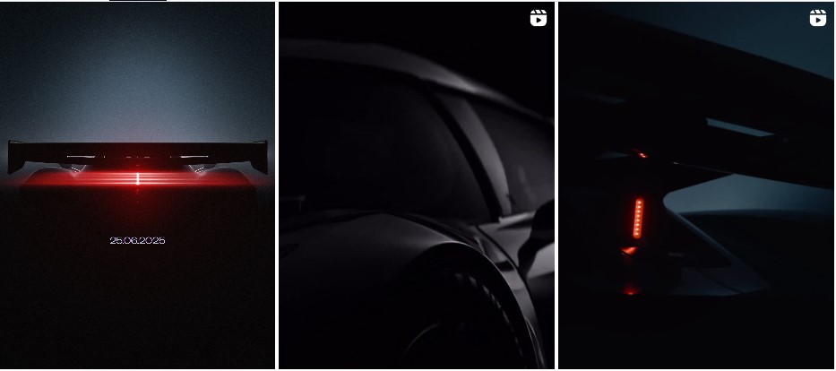 Screenshot of teasers on Koenigsegg's Instagram page Screenshot of teasers on Koenigsegg's Instagram page