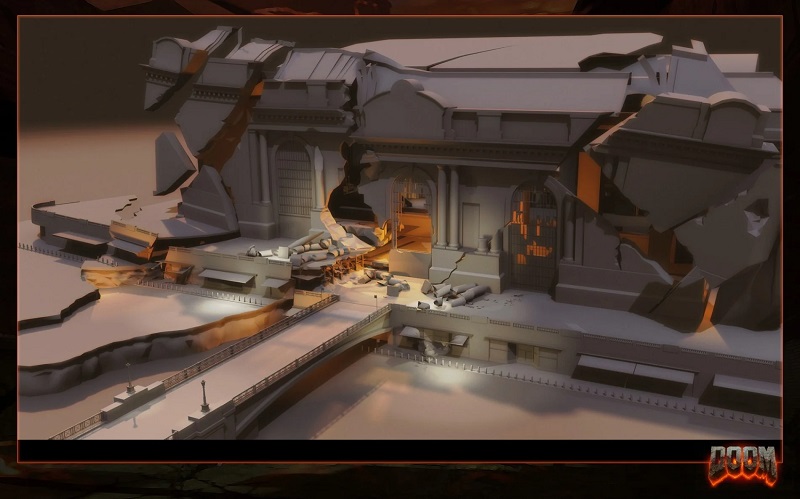 DOOM 4 4 concept art DOOM 4 4 concept art