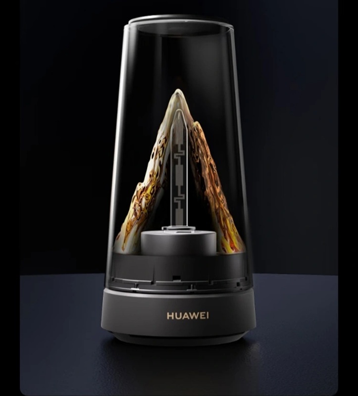 Foto dello Huawei X3 Pro con illuminazione