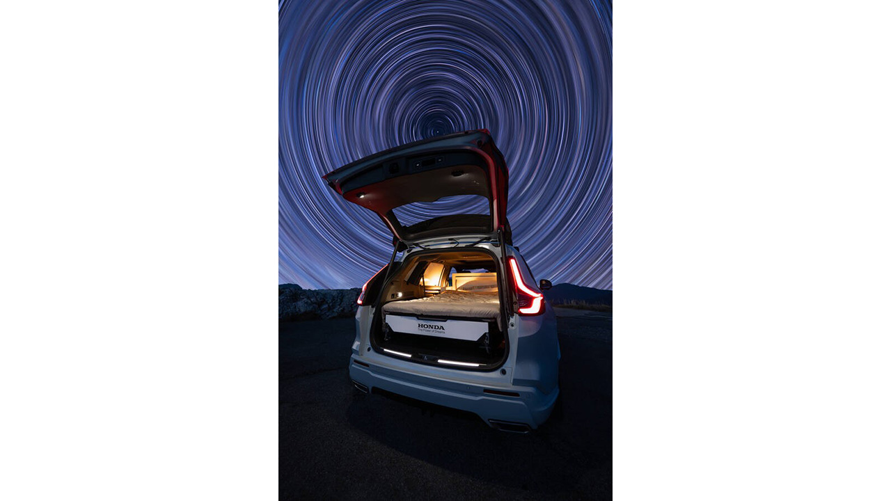 Componenti per il campeggio nel Honda CR-V Dream Pod Componenti per il campeggio nel Honda CR-V Dream Pod