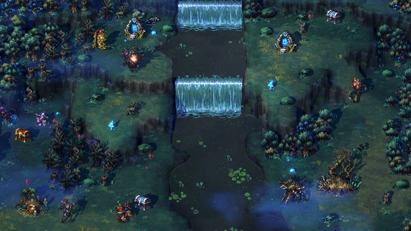 Alberi intelligenti, le unità del gioco
