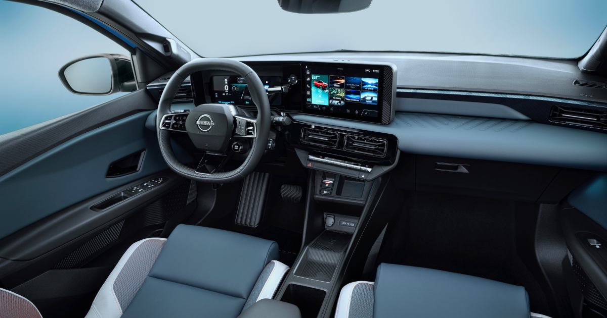 Interni della nuova Nissan Micra Interni della nuova Nissan Micra
